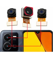 AXYA Vivo Y35 Arka Kamera Full Set