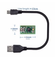 Teensy 2.0 ATmega32u4 Kit Geliştirme Kartı Arduino