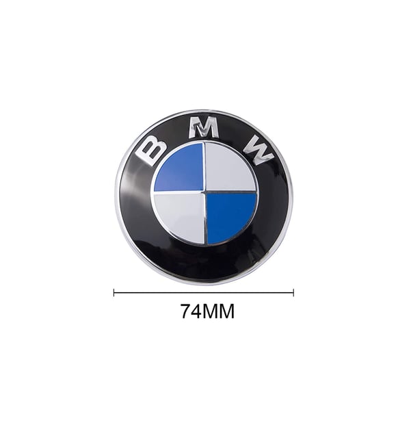 BMW ORİJİNAL GÖRÜNÜM ARKA BAGAJ ARMASI LOGOSU 74MM 51148203864
