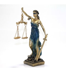 Themis Adalet Kadını Heykeli Biblo 28*9cm