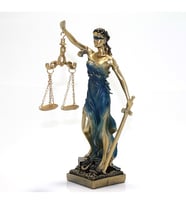 Themis Adalet Kadını Heykeli Biblo 28*9cm
