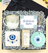 Taş Bardak Altlığı & Duvar Süsü & Kupa & Atelier Rebul Premium Kolonya Hediye Seti