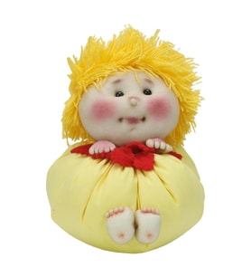 e38 EL İŞÇİLİĞİ KESE BEBEK 12 CM - 6244