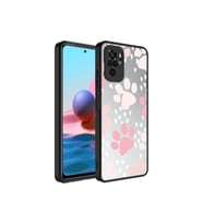 Xiaomi Redmi Note 10 Uyumlu Kılıf Aynalı Desenli Kamera Korumalı Parlak Zore Mirror Kapak