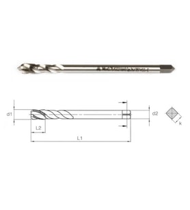 Makina Takım M12X1.5 Hss-E Din374/C İnce Diş Helis Mak. Kılavuzu-MTE B00105790006
