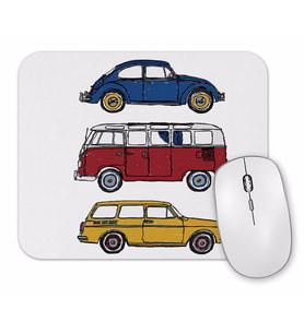 Vintage Volkswagen Mouse Pad
