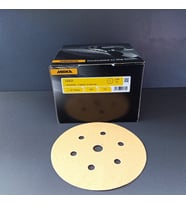MIRKA ZIMPARA EPOKSİ REÇİNE TEKNE MOBİLYA GOLD SERİSİ 80 KUM CIRTLI 150 MM  100 ADET (Sarı)