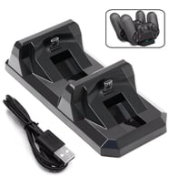 Ps4 Şarj Standı Sony Joystick Şarj Pro Slim İstasyonu 2'li (Siyah)