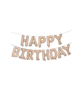 HAPPY BIRTHDAY FOLYO BALON SET