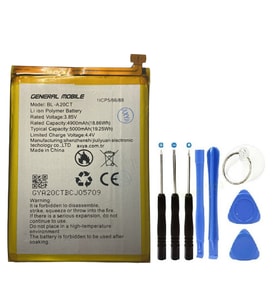 General Mobile GM21 Pro Pil Batarya BL-A20CT 5000 mAh+Tamir Set