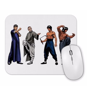 Kung Fu Legends Mouse Pad