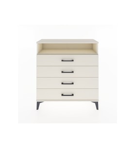 Arges Şifonyer Tek Raflı 4 Çekmeceli 88x30x96 Aytaşı-Aytaşı