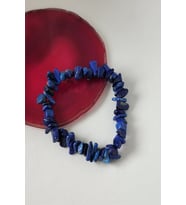 LAPİS LAZULİ KIRIKTAŞ DOĞALTAŞ BİLEKLİK