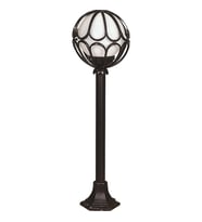 AVONNI BSU-68081-BSY-M5-BOP Siyah Boyalı Dış Mekan Aydınlatma E27 ABS Polietilen Cam 23cm