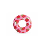Tropikal Meyve Desenli Simit Çileklim 107 Cm (Çok Renkli)