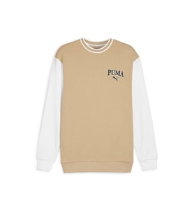 Puma Puma Squad Crew Erkek Günlük Sweatshirt 67897083 Krem