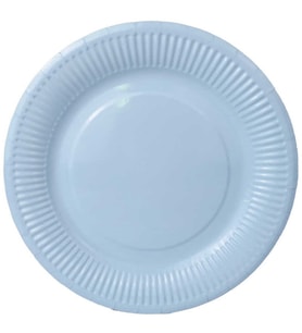 TABAK KARTON MAKARON MAVİ 23 CM PK:8-