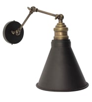 RİOLİGHT RETRO METAL APLİK (Siyah - Beyaz)