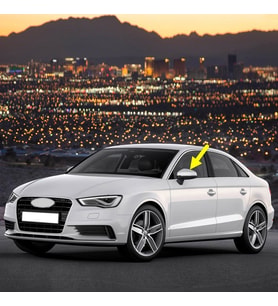 Audi A3 Sedan 2013-2016 Sol Dış Dikiz Ayna Kapağı 8V0857527D