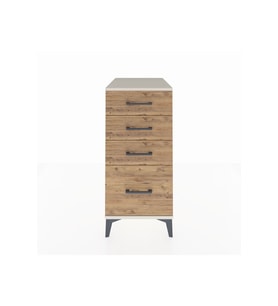 Kronos Komodin 4 Çekmeceli 44x59x96 Aytaşı-Çam