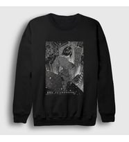 Presmono Unisex Siyah Motoko Ghost In The Shell Sweatshirt 512371tt