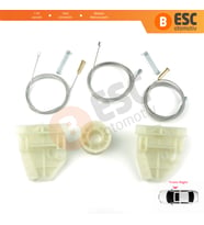 MAN Truck Kamyon Çekici TGS TGX MK1 2006-2021 81626456040 İçin Ön Sağ Kapı Cam Kriko Tamir Seti