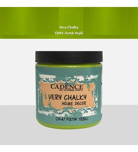 Cadence Very Chalky Home Decor Mobilya Boyası 500 ml. CH-47 FISTIK YEŞİLİ 