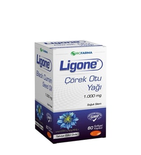 Ligone Çörek Otu Yağı 60 Kapsül (Mavi)