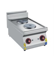 CSA Karacasan 40 cm 700 Seri Set Üstü Çift Gözlü Elektrikli Ocak