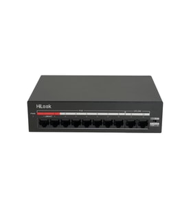 HILOOK NS-0110MP-60, 8 Port, Megabit, PoE 60W, 2 Port Megabit Uplink, Yönetilemez, Masaüstü Switch
