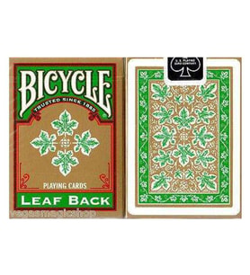 Bicycle Leaf Back Oyun Kağıdı Limited Edition Koleksiyonluk iskambil Kartları (Karışık)