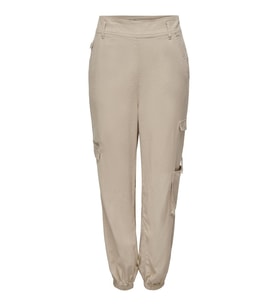 ONLY ONLCARO MW HAREM LINEN CARGO CC PNT (Krem)