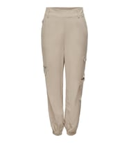ONLY ONLCARO MW HAREM LINEN CARGO CC PNT (Krem)