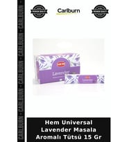 Özel Üretim Lavanta Meditasyon Rahatlatıcı Hem Universal Lavender Masala Aromalı Tütsü 15 Gr