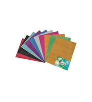Ticon Fon Kartonu Simli 50 x 70 Cm Simli Turuncu (10 Lu Paket)