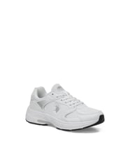 U.S. Polo Assn. FELIX WMN TEXTILE 6FX 102066113 Kadın Spor Ayakkabı Beyaz Gri 36-40 (Beyaz-Gri)
