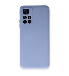 Redmi Note 11T Kılıf Nano Içi Kadife Silikon - Lila