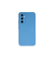 Samsung Galaxy A54 5g Kılıf Nano İçi Kadife Silikon - Mavi