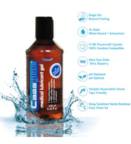Cabs Glide Su Bazlı Kayganlaştırıcı Jel 250 ml. - Cabs Glide Water Based Medical Lubricant Gel - Cabs Medikal Vajinal Kayganlastirici Jeller 250 ml.
