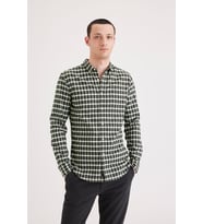 Stretch Oxford Slim Gömlek Green