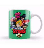 Brawl  Stars Karakterleri Kupa Bardak Porselen