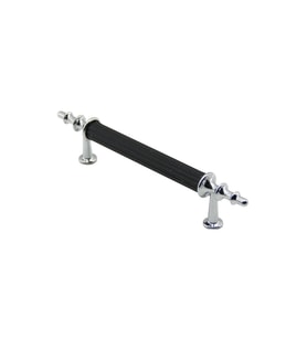 10 ADET KROM - SİYAH BORU KULP 9.6CM (5680)