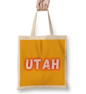 Utah vintage Bez Çanta Uzun Saplı