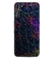 Casper Via X20 Kılıf Silikon Desen Renkli Prizmalar 1783