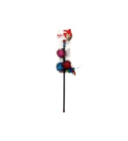 Natura Üç Kollu Tüylü Toplu Kedi Olta Oyuncak 45 cm PTC-054