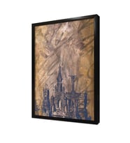 Kathedral Çerçeveli Mdf Tablo
