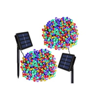 MCG  Solar Güneş Enerjili Dış Bahçe 8 Modlu 10 metre 120 led dekoratif Aydınlatma