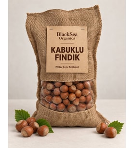 BlackSea Organics Rize Kabuklu Fındık Yeni Mahsul 250 Gr