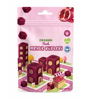 Natural Organik Narlı Meyve Küpleri 30gr