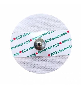 EKG ECG Elektrot Padi Nabız Kalp Ölçüm Sensör Padi Çıtçıtlı 50mm (10 adet)